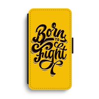 Born to Fight: iPhone XS Max Flip Hoesje