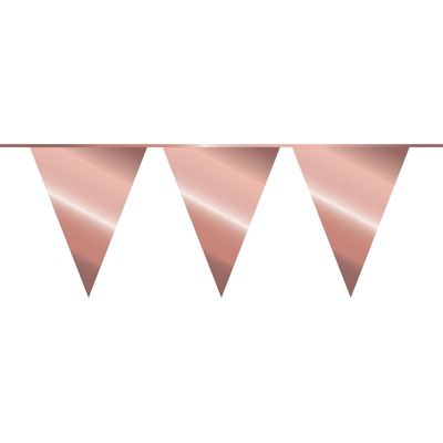 Vlaggenlijn rose goud 10 meter