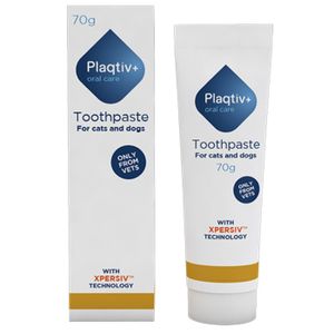 Plaqtiv+ tandverzorging tandpasta hond/kat 70gr