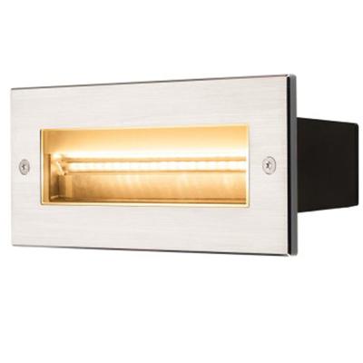 SLV Inbouw wandlampBrick 850 lumen metaalgrijs - 233660