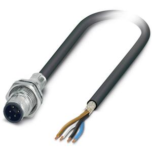 Phoenix Contact 1419386 Sensor/actuator inbouwconnector M12 Aantal polen (sensoren): 4 Stekker, inbouw 2.00 m 1 stuk(s)