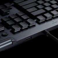 Logitech G G815 LIGHTSYNC RGB Mechanical Gaming Keyboard – GL Clicky toetsenbord USB QWERTY Engels Koolstof - thumbnail