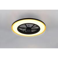 Trio PlafondventilatorVarpula zwart met goud - R69272180