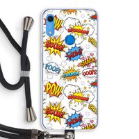 Pow Smack: Huawei Y6s Transparant Hoesje met koord