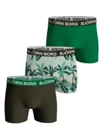 Bjorn Borg 3-Pack jongens boxershort - Jungle