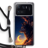 Night Guardian: Xiaomi Mi 11 Ultra Transparant Hoesje met koord