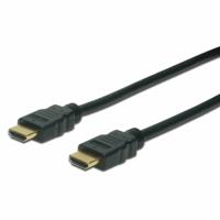 HDMI-Kabel Digitus AK-330107-010-S Zwart 1 m