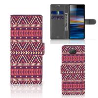 Sony Xperia 10 | Telefoon Hoesje | Aztec Paars
