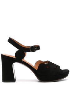 Chie Mihara sandales Kei 85 mm en cuir - Noir