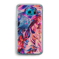 Pink Orchard: Samsung Galaxy S6 Transparant Hoesje