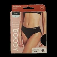 Boody Menstruatieondergoed bikinislip zwart normaal L 1 Stuks