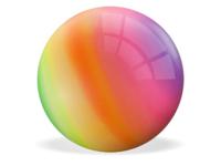 Bal Regenboog 14cm