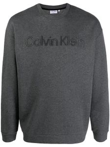 Calvin Klein sweat Spacer à logo brodé - Gris