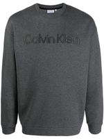 Calvin Klein sweat Spacer à logo brodé - Gris - thumbnail