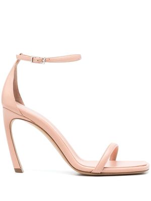 Lanvin sandales swing en cuir - Rose