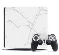 Wit marmeren ps4 skin ps4 zelfklevende sticker