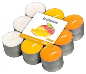 Bolsius Geurtheelicht multi colour brick 18 mango