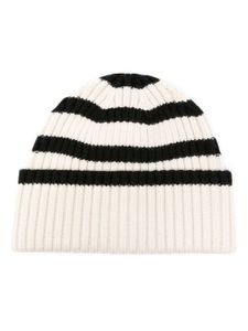 TOTEME bonnet Signature Stripe - Noir