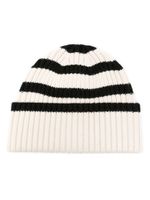 TOTEME bonnet Signature Stripe - Noir