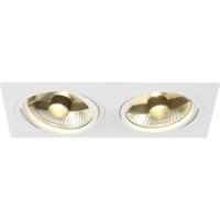 SLV 113841 New Tria 1 Inbouwlamp Halogeen, LED GU10 150 W Wit (mat)