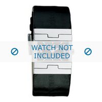 Horlogeband Dolce & Gabbana 3719251529 / F360002056 Leder Zwart 26mm - thumbnail