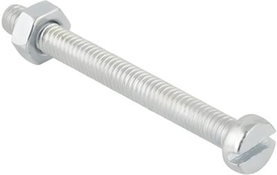 M.schroef moer ck m5x30mm rvs 8st - Deltafix