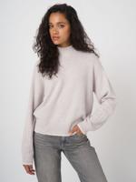 REPEAT Limited Edition - casual trui met gehaakte details