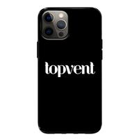 Topvent Zwart: iPhone 12 Tough Case