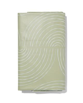 HEMA Tafelzeil met golven 140x240 polyester (taupe)