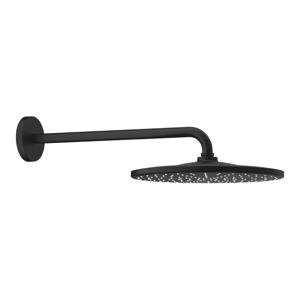 Grohe Rainshower hoofddouche met wandarm phantom black - zwart mat