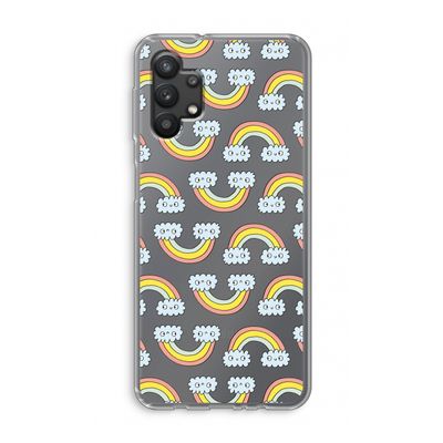 Regenboog: Samsung Galaxy A32 5G Transparant Hoesje