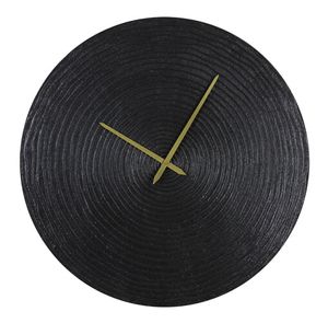 Light & Living Klok 'Cervino' 58cm, kleur Antiek Zwart