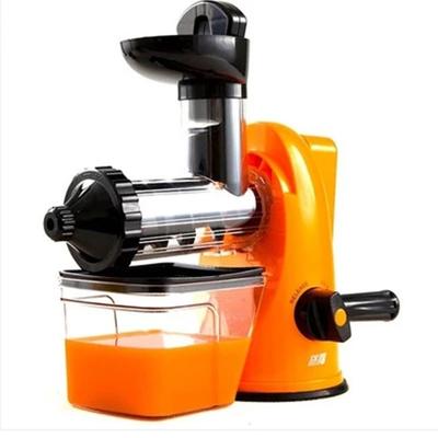 Multifunctionele Home Manual juicer appel oranje tarwegras draagbare DIY juicer plug type: EU (wit)