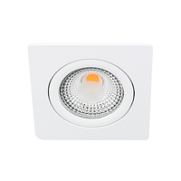 Bella LED spot kantelbaar 5Watt vierkant WIT IP65 dimbaar