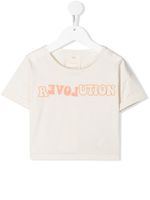 Knot t-shirt R-evolution crop - Tons neutres