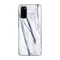 Gestreepte marmer: Volledig geprint Samsung Galaxy S20 Hoesje