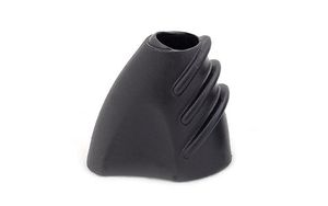 Hebie standaardvoet midden standaard dubbel 69901 zwart p/2