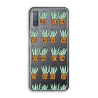 Sansevieria: Samsung Galaxy A7 (2018) Transparant Hoesje