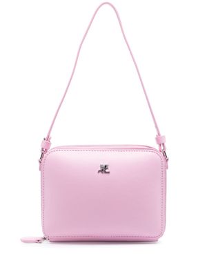 Courrèges sac porté épaule Cloud en cuir - Rose