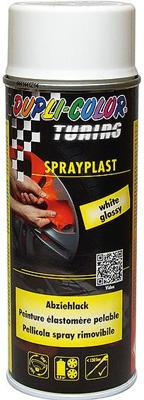 DUPLI-COLOR Strippable varnishes spra shiny white