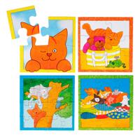 Bambolino Toys Dikkie dik puzzel, 4in1
