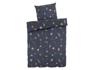 LIVARNO home Kinder dekbedovertrek 140 x 200 cm (Blauw)