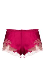 Carine Gilson Floaty silk shorts - Rose