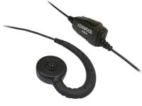 Kenwood Electronics KHS-34 hoofdtelefoon/headset Bedraad oorhaak Zwart - thumbnail