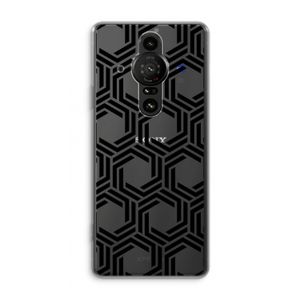Geometrisch patroon: Sony Xperia Pro-I Transparant Hoesje
