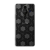 Geometrisch patroon: Sony Xperia Pro-I Transparant Hoesje