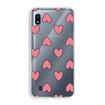 Ondersteboven verliefd: Samsung Galaxy A10 Transparant Hoesje