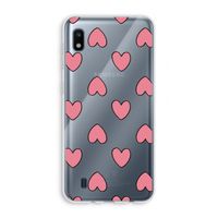 Ondersteboven verliefd: Samsung Galaxy A10 Transparant Hoesje