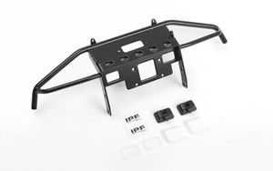 RC4WD Guardian Steel Front Winch Bumper w/ IPF Lights for Axial 1/10 SCX10 II UMG10 (Black) (VVV-C0926)