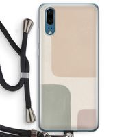 Geo #7: Huawei P20 Transparant Hoesje met koord